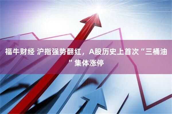 福牛财经 沪指强势翻红，A股历史上首次“三桶油”集体涨停