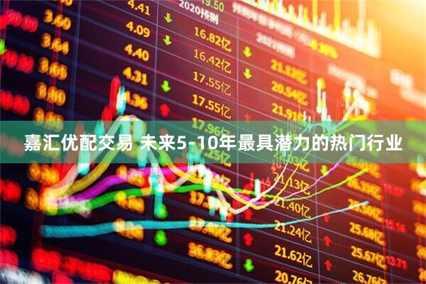 嘉汇优配交易 未来5-10年最具潜力的热门行业