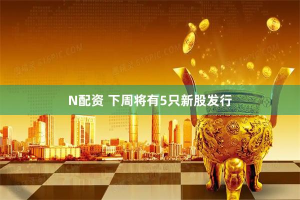 N配资 下周将有5只新股发行